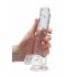 REALROCK - Dildo realístico transparente (19cm)