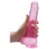 Dildo Realista Transparente - Rosa (22cm)