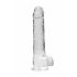 REALROCK - Dildo realista e transparente (22cm)