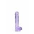 REALROCK - Dildo realístico lilás (15cm)