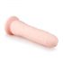 Easytoys - Dildo 100% silicone ventosa (21cm) - natural