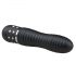 Vibrador Ranhurado Diamond Easytoys - Preto