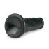 Easytoys - Dildo realista ventosa (15,5cm) - preto