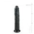 Easytoys - dildo extra grande com ventosa (28,5cm) - preto