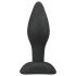 Plug Anal Easytoys Silicone Preto Pequeno