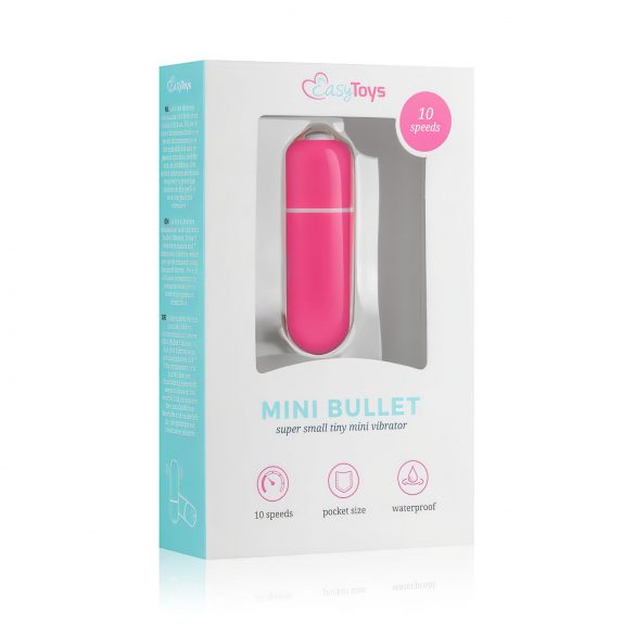 Mini Vibrador Easytoys - Rosa Sedutor