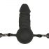 Easytoys - Amordaçador com Dildo (Preto)