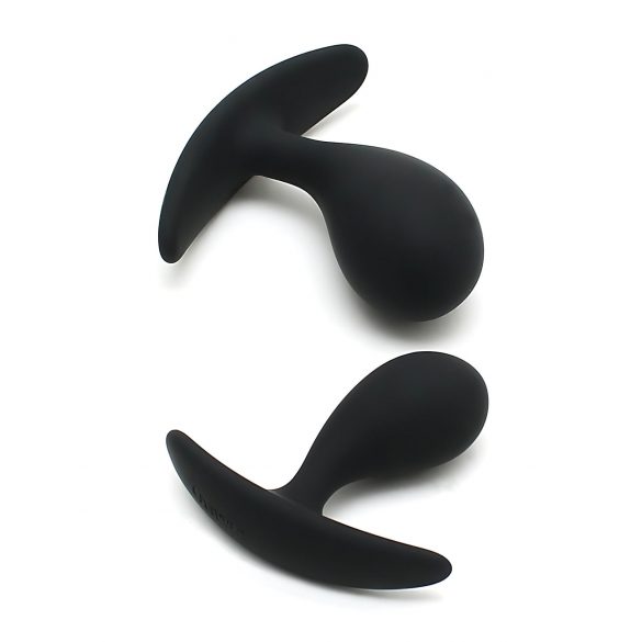 Rimba Copenhagen - Kit de Plugs Anus - Preto (2 peças)