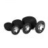 Conjunto de Plugs Anáis Easytoys Diamond (Preto)