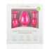 Conjunto Plug Anal Diamond Easytoys (rosa)