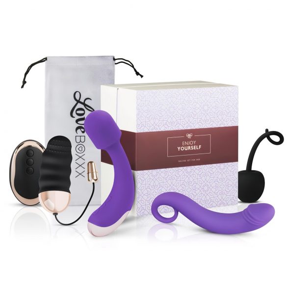 LoveBoxxx Yourself - kit vibrador 4 peças para mulheres