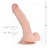 Real Fantasy Derek - Dildo 22cm Realista (natural)