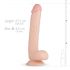 Real Fantasy Elvin - dildo realista 28cm (natural)