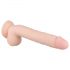 Real Fantasy Elvin - vibrador realista recarregável - 28cm (natural)