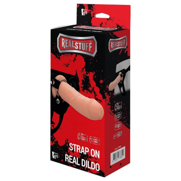 Strap-On Realista - Dildo Ajustável (Natural)