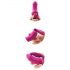 Vibes of Love Duo - 2em1 vibrador clitóris (rosa)