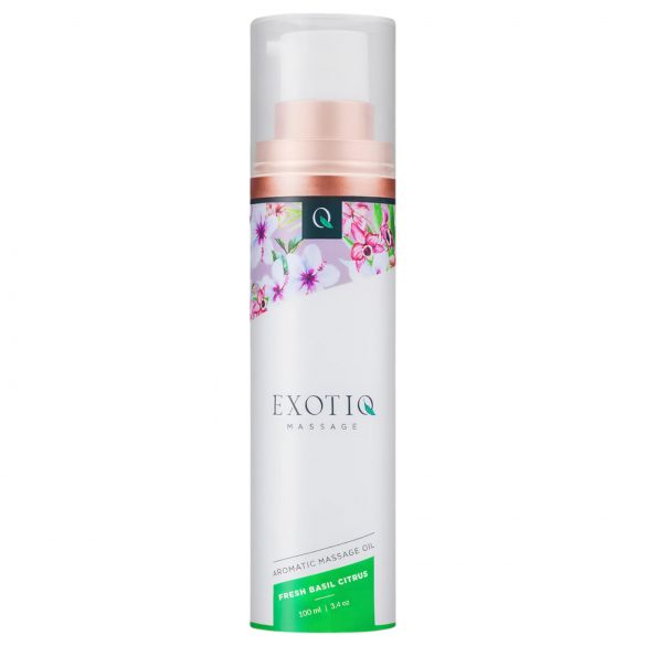 Exotiq - Óleo de Massagem Aromático - Manjericão Limão (100ml)