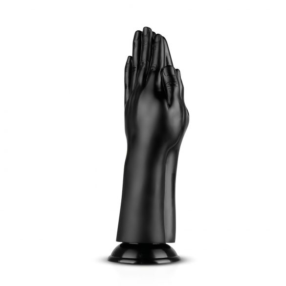 BUTTR Dupla Aventura - Dildo Fisting com Ventosa (Preto)