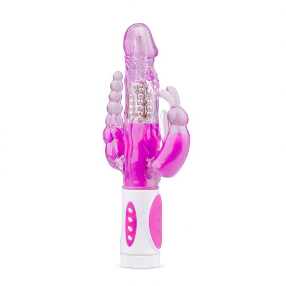 Vibrador Coelhinho Vibrante Easytoys 3 Pontas (rosa)