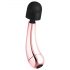 Mini Varinha Rosy Gold - Vibrador Massageador Recarga Rosa Dourado