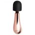 Mini Varinha Rosy Gold - Vibrador Massageador Recarga Rosa Dourado