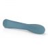 Bloom Rose - vibrador ponto G recarregável de silicone (turquesa)