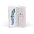 Bloom Rose - vibrador ponto G recarregável de silicone (turquesa)