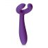 Vibrador para Casais, Recarregável e à Prova d'Água (Roxo)