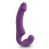 Vibrador roxo sem alças recarregável Easytoys