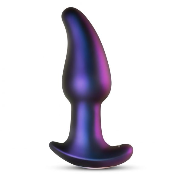 Asteroide Hueman - vibrador anal giratório com pérolas (roxo)