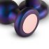 Hueman Comets - Conjunto de plugs anais em silicone (3 peças) - roxo