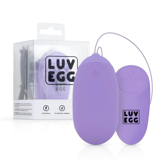 LUV EGG XL - Ovo vibratório com controle remoto (roxo)