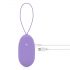 LUV EGG XL - Ovo vibratório com controle remoto (roxo)