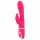 Vibrador ponto G com estimulador de clitóris (rosa)