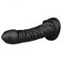 BUTTR Black Hawk - dildo anal realista (preto)