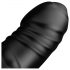 BUTTR Black Hawk - dildo anal realista (preto)