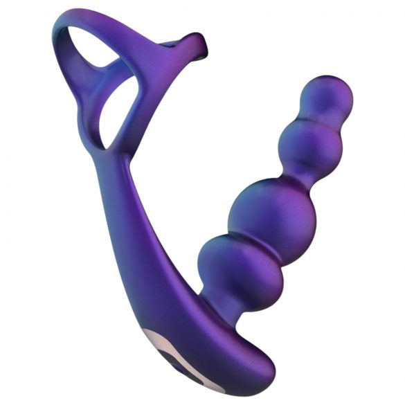 Força Estelar Hueman - anel vibrador anal e peniano (roxo)