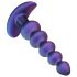 Hueman Galaxy Force - vibrador anal com controle remoto (roxo)