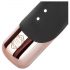 Rosy Gold - Vibrador empurrador com haste clitoriana (preto)