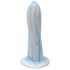 Prickly Pear - Dildo pontilhado (branco-azul)