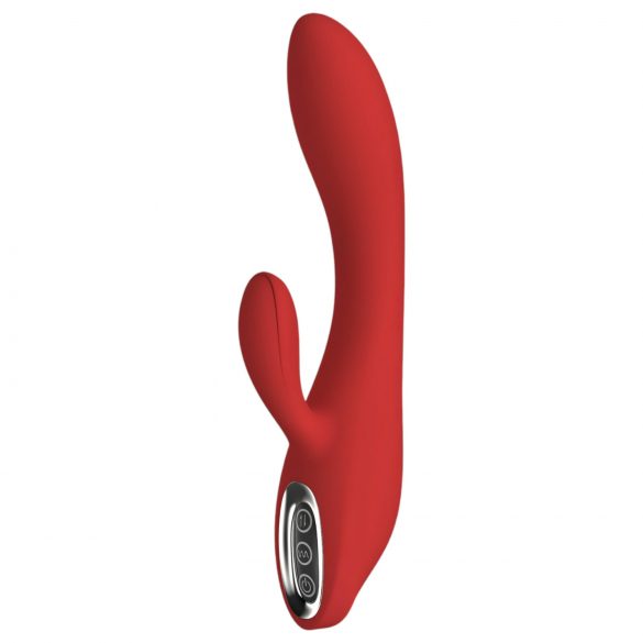 Revolução Vermelha Sofia - vibrador com braço clitoriano recarregável (vermelho)