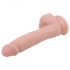 Sr. Dixx 7.6 - Dildo com ventosa e escroto - Bege (19,5 cm)