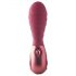 Dinky Jody F. Mini - Vibrador vermelho com textura e bateria recarregável