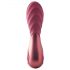 Dinky Jody F. Mini - Vibrador vermelho com textura e bateria recarregável