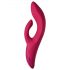 Vibrador Julia Duo Cintilante com Estimulador - Vermelho