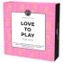 Caixa de Prazer Love to Play - Kit Vibrador 6 Peças (Rosa-Lilás)