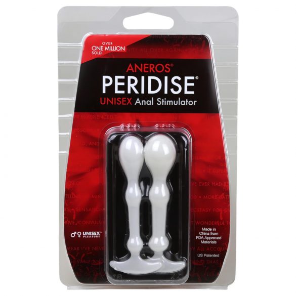 Aneros Peridise - Conjunto de dildos anais - 2 pçs (branco)