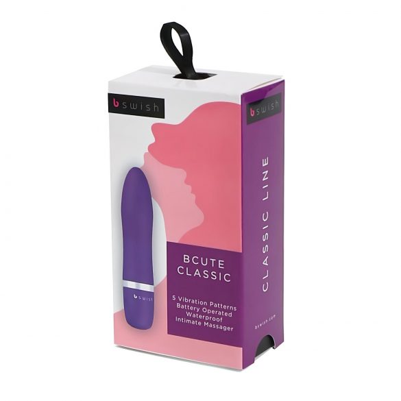 B SWISH Bcute Classic - vibrador à prova d'água (roxo)