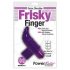 Frisky Finger - vibrador dedo à prova d'água (roxo)