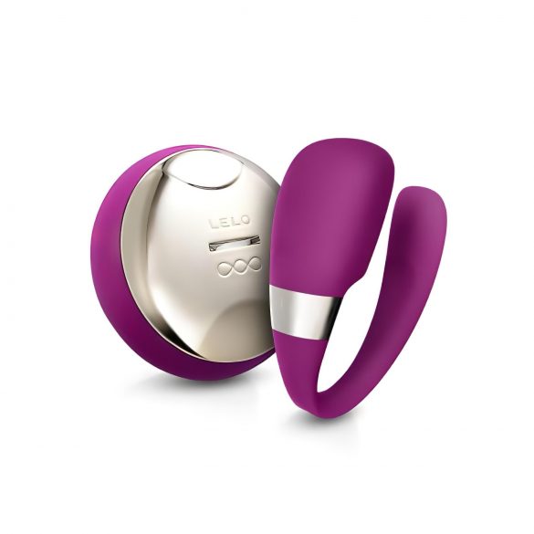 LELO Tiani 3 - Vibrador casal de silicone (roxo)